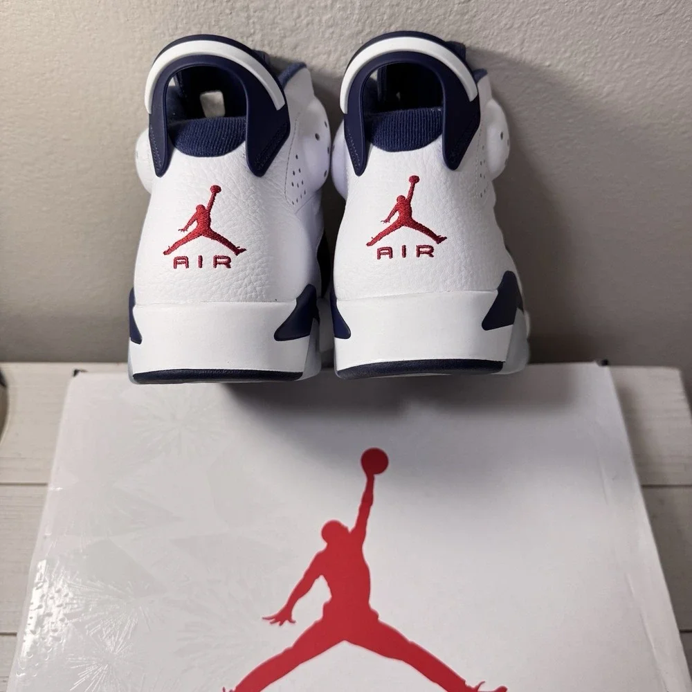 Air Jordan 6 'Olympic' Retro Sneakers Size 13 DS